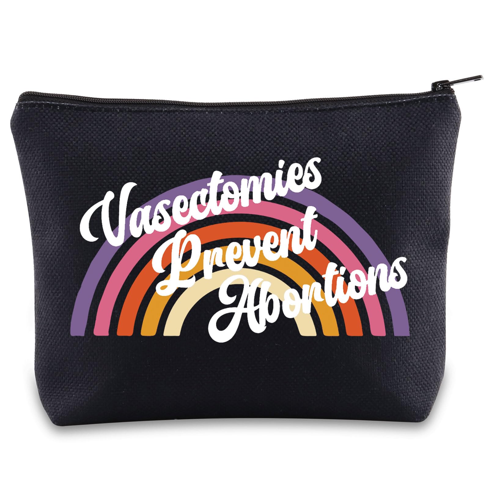 Pro Choice Makeup Bag Reproductive Rights Gift Vasectomies Prevent Abortions Women Rights Equality Zipper Bag (Prevent UK)