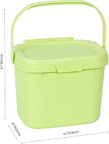 Addis 518252 Everyday Kitchen Caddy 4.5 L White Silver UK Made 10 Year view 6