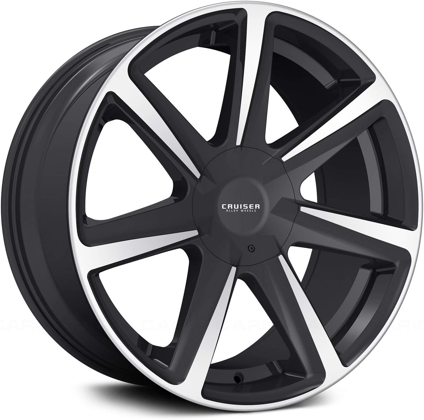 Cruiser Alloy 922MB Kinetic 22x9.5 6x135/6x139.7 +25mm Black/Machined Wheel Rim