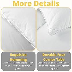 ELNIDO QUEEN® Feather Comforter Filled with