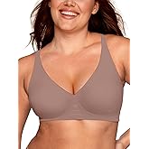 Yisfo Women's Deep V Bra Wireless Seamless No Underwire Jelly Bras Comfortable T-Shirt Bra Push Up Plunge Bralettes