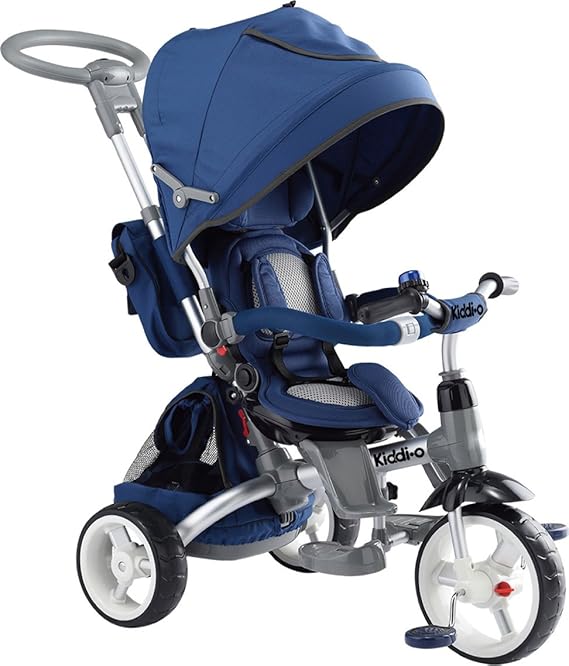 Kettler Kiddi O By 6 In 1 Ultimate Tricycle Ride On Navy By Kiddi O Amazon Co Uk Toys Games