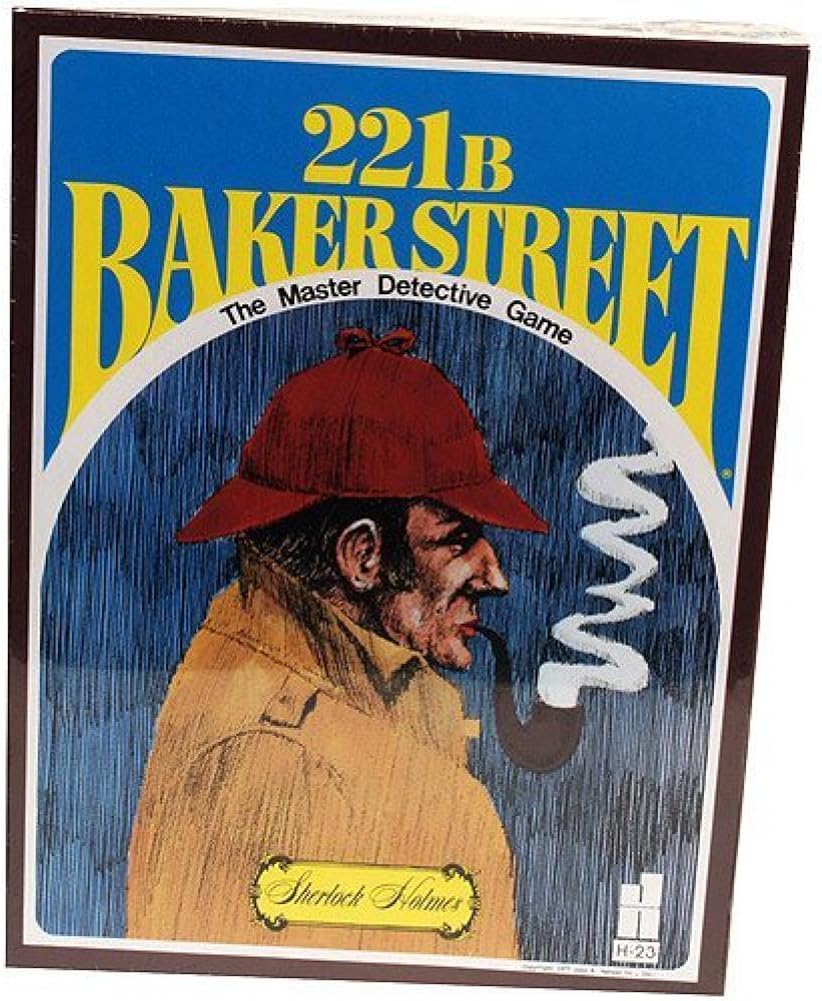 200 Intriguing Adventures 26 Players Deluxe 221B Baker Street Board Game