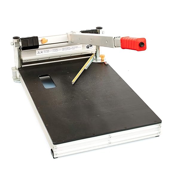 Schnittbreite 325mm - Der BAUTEC PROFI Laminatschneider PLC330H - Vinylschneider - Parkettschneider inkl. 2 Klingen und Teles