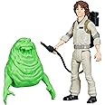 Ghostbusters Fright Features Trevor Spengler Action Figure with Ecto-Stretch Tech Slimer Ghost Toy Accessory, Toys for Kids A