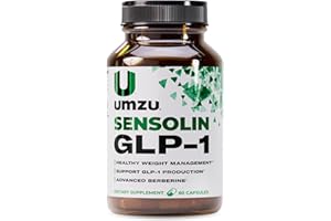 UMZU Sensolin GLP-1 Support Supplement – 30 Day Supply – with Dihydroberberine, Ceylon Cinnamon, Chromium & Biotin – Supports Metabolic Function, Focus & Energy Balance