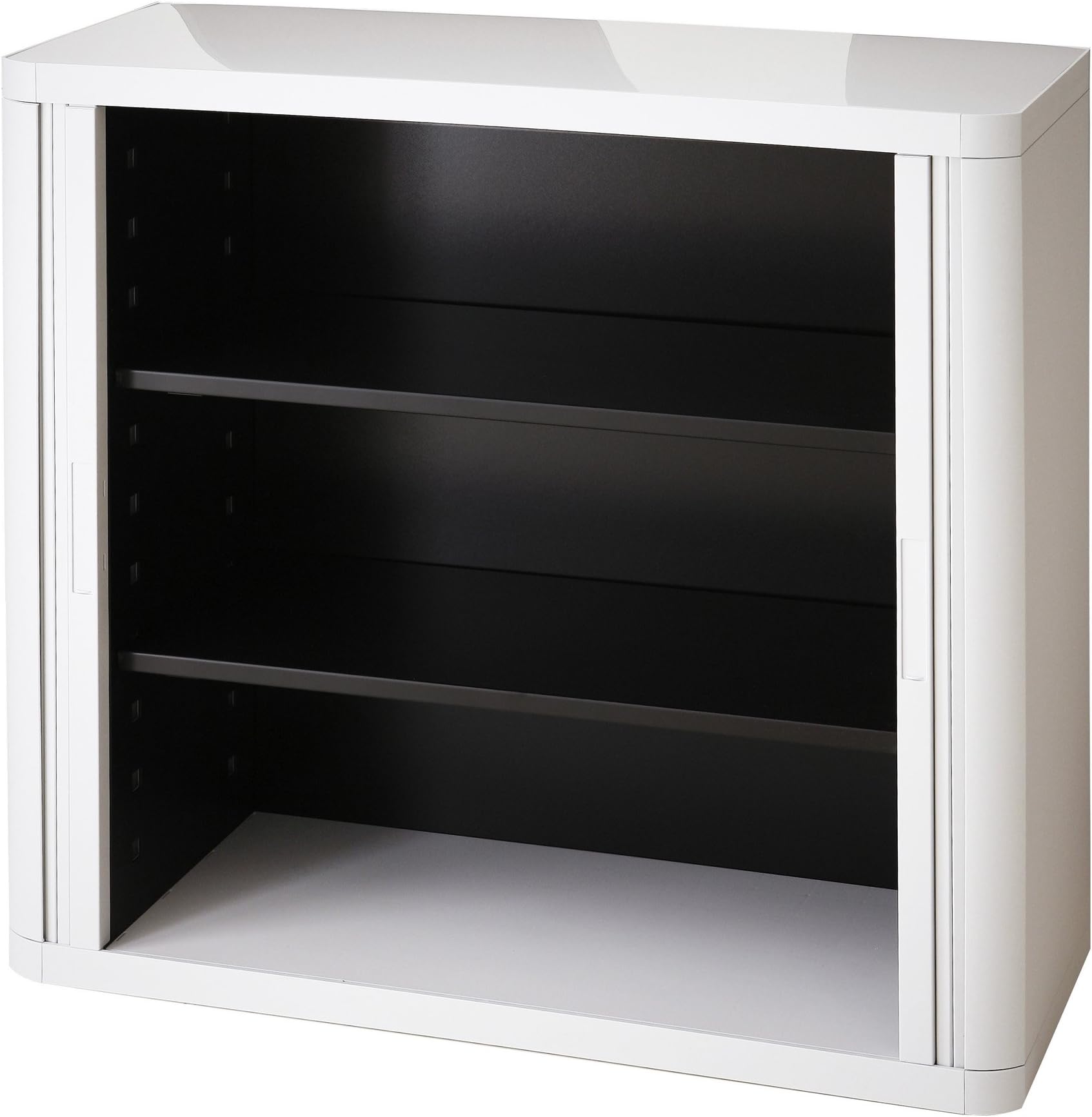 Fast Paper Easy Office 1m Tambour Cupboard - White