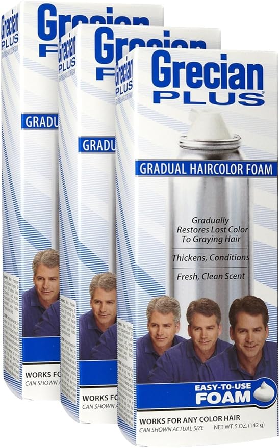 Grecian Formula Gradual Hair Color Foam, 3 pk by Grecian Formula