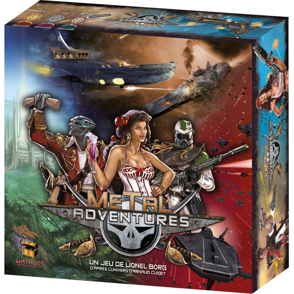 Metal Adventures - Le Jeu De Plateau