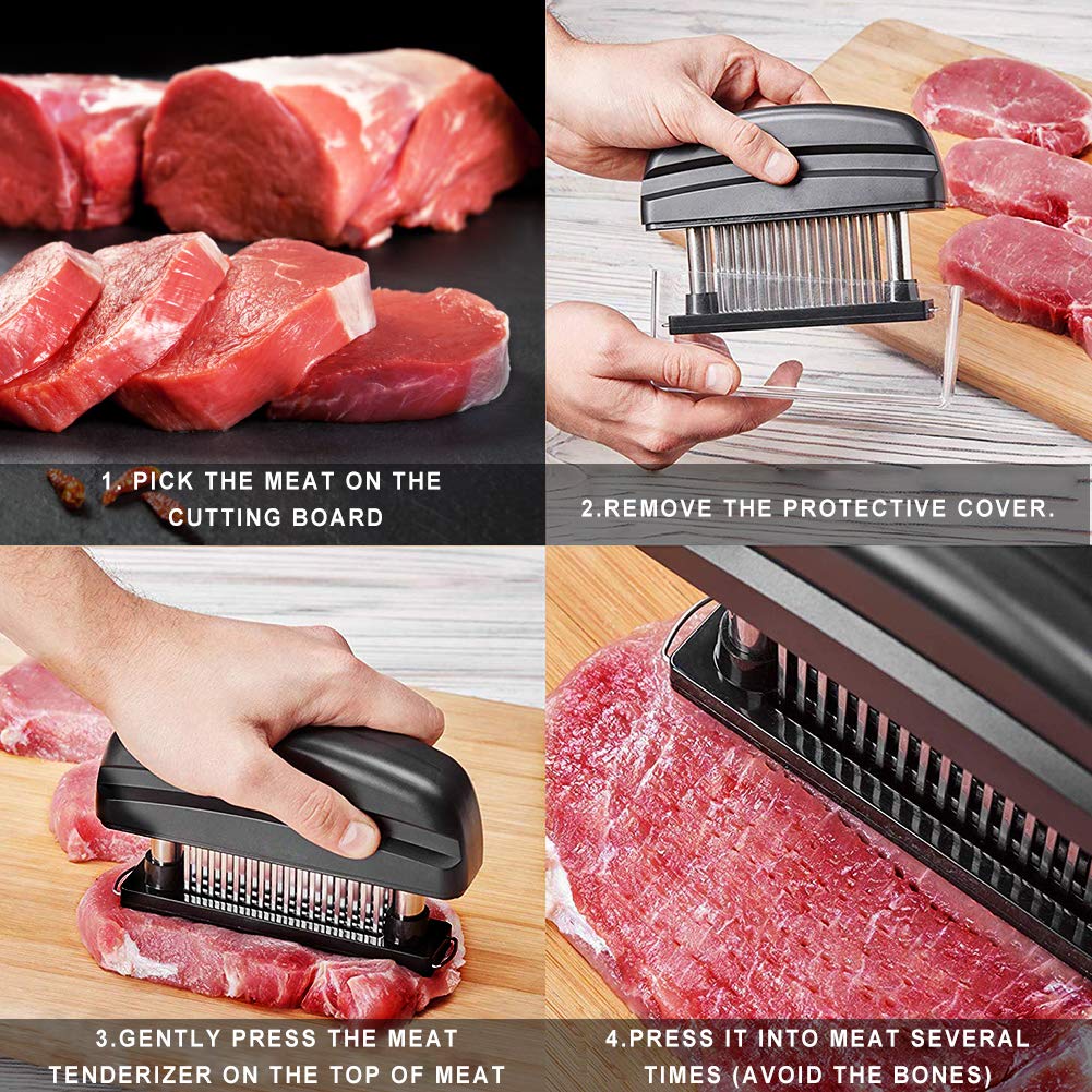 meat tenderizer (Model2-Black)