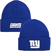 NFL Kids Youth 8-20 Officially Licensed Sideline Sport Knit Cold Weather Cuffed Beanie Hat