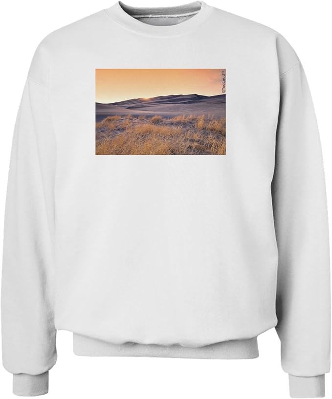 TooLoud Colorado Sand Dunes Sweatshirt at Amazon Menâs Clothing store