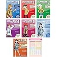 Learn Japanese From Zero! 1-5 Kanji Kana , Hiragana Katakana and Useful Words Chart 8 Books Set