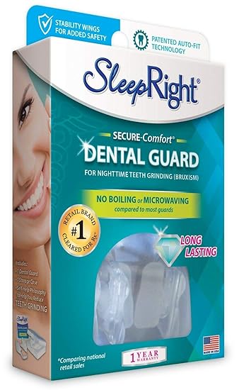 Amazon Com Sleepright Secure Comfort Dental Guard Mouth Guard To