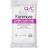 Kenmore Type Q HEPA Canister Vacuum Bags, 6 Pack, White