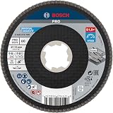 Bosch Professional X571 X-Lock Flap Disc 115 mm G80 for Metal Grinding