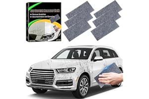 HONGMENG 6pcs Nano Sparkle Cloth Car Scratch Remover, Nano Sparkle Cloth for Car Scratches, 2024 Upgraded Car Scratch Repair Cloth,Breathe Green Nano Sparkle Cloth for Vehicles Car Paint Deep Scratches Repair