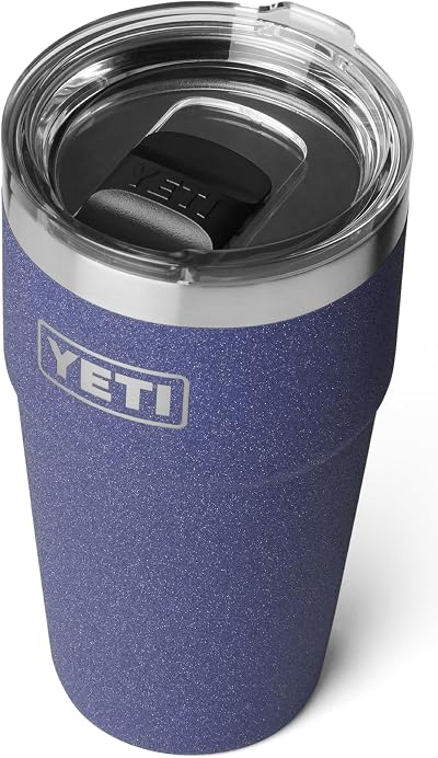 YETI Rambler 20 oz Cup Stackable Insulated with MagSlider Lid Moon Dust