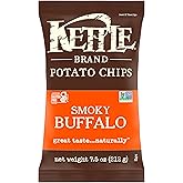 Kettle Brand Smoky Buffalo Potato Chips, 7.5 Oz Bag