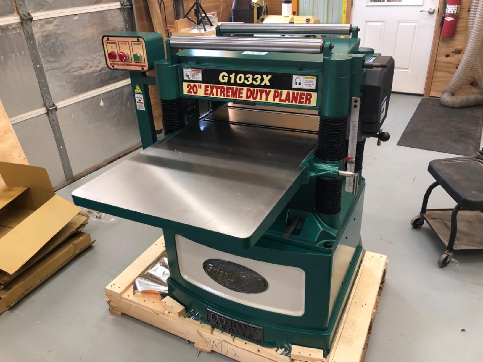 155/mo Finance Grizzly Industrial G1033X 20" 5 HP Helical