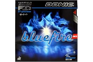 DONIC Blue Fire M3 Table Tennis Rubber -Red