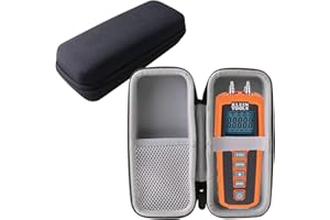 WERJIA Hard Carrying Case for Klein Tools ET180 Digital Manometer
