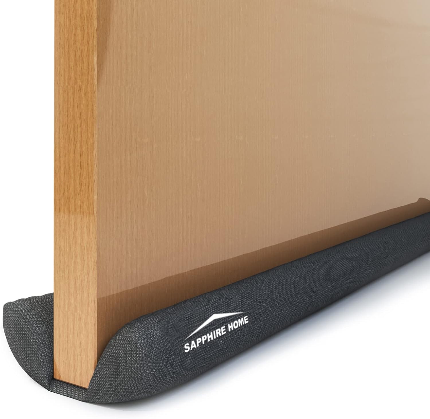 Draft Stoppers - Sapphire Home Under Door Draft Stopper, 30 to 36 Inch Adjustable Waterproof Double Draft Blocker (Grey)