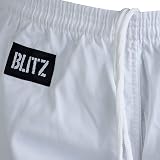Blitz Judo Gi White 1/140cm - Traditional Wrap Uniform with White Belt view 8