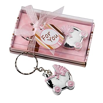 Amazon Com Baby Carriage Design Key Chains Baby Shower Party Amazon Com Baby Carriage Design Key Chains Baby Shower Party