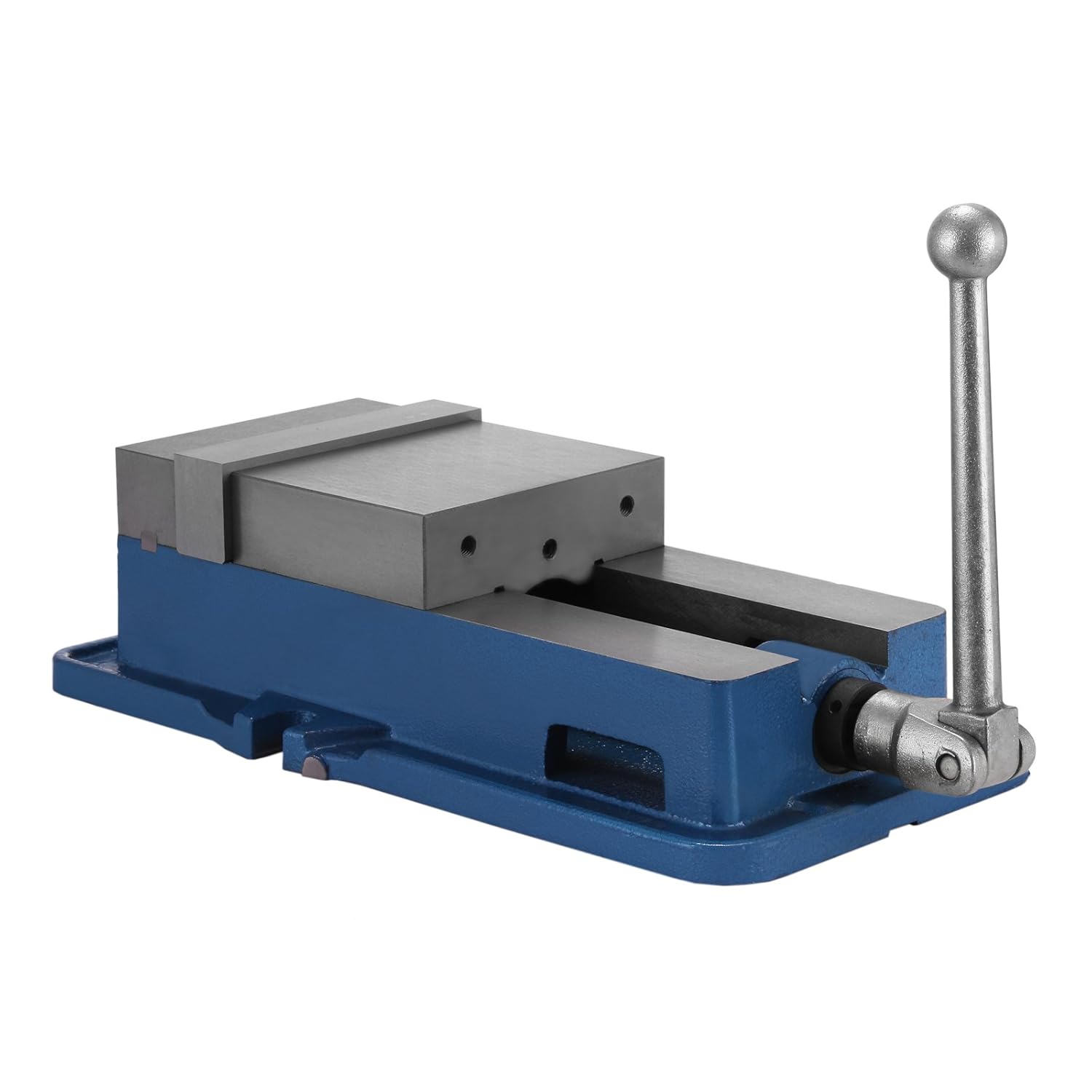 Mophorn Precision Milling Vise 6 Inch ACCU Lock Vise with 6 Inch Jaw Width Milling Drilling Machine Lock Down Vise Bench Clamp Clamping Vice Without Base