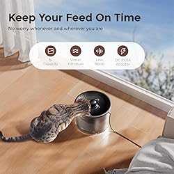 IMIPAW WiFi Automatic Cat Feeder and Water