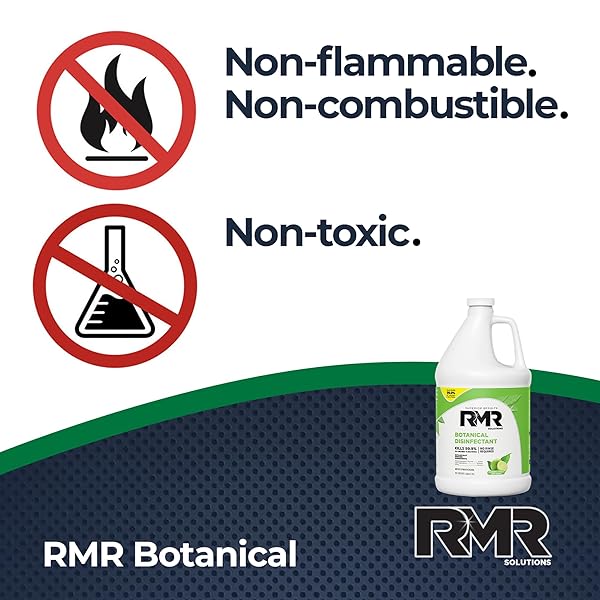 RMR BRANDS BOTANICAL DISINFECTANT AND CLEANER, KILLS 99% OF HOUSEHOLD BACTERIA AND VIRUSES, EPA REGISTERED, 1 GALLON