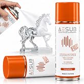3D Scanning Spray for 3D Scanner - Ideal for Transparent Reflective Textured Surfaces, No Cleaning Needed, Longer-Lasting than Blue Spray, Improves Scan Accuracy Efficiency, 400ml(13.53 fl oz), Orange