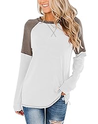 Bingerlily Women's Casual Long Sleeve Tunic Tops