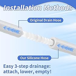 2-Pack Drain Hose Extension for Nugget & Opal Ice
