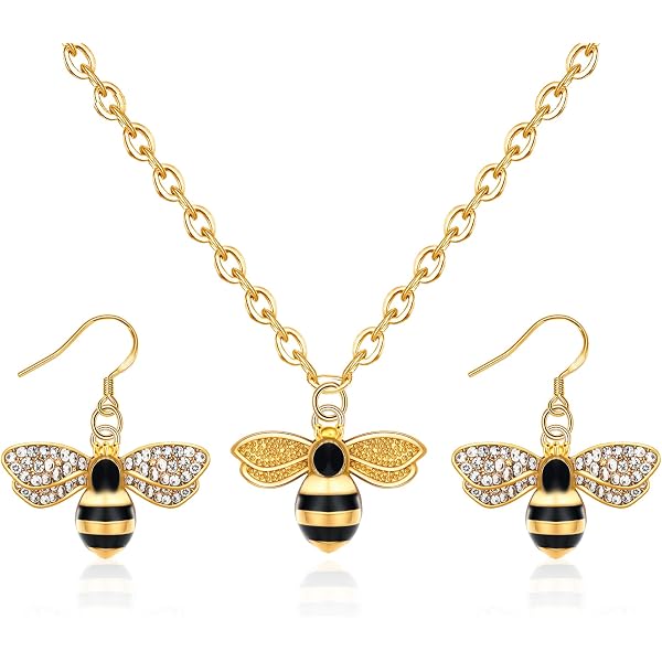 Boucles D'oreilles Pendantes Abeille En Acrylique - Mignonnes Et Légères Pour Femmes Et Filles - 12