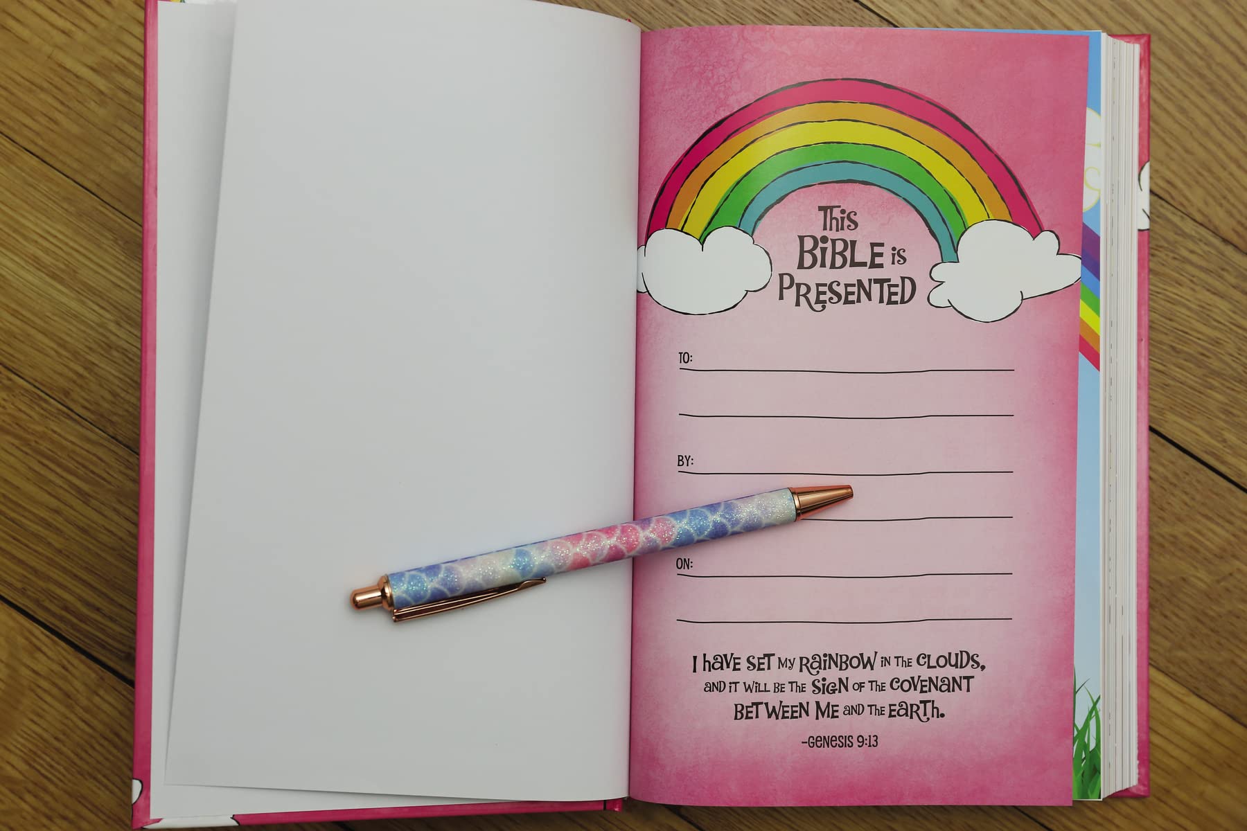 NIV, God's Rainbow Holy Bible, Hardcover, Comfort Print NIV, God's Rainbow Holy Bible, Hardcover, Comfort Print Hardcover