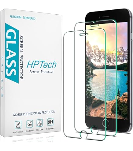 Kit 2 Verres Trempés 9H Pour IPhone 7 4,7" - 1 Avant + 1 Arrière - Neuf