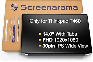 SCREENARAMA New Screen Replacement for Lenovo Thinkpad T460, FHD 1920x1080, IPS, Matte, LCD LED Display with Tools