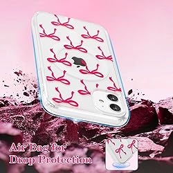 UEEBAI Magnetic for iPhone 11 Case, Bow Case