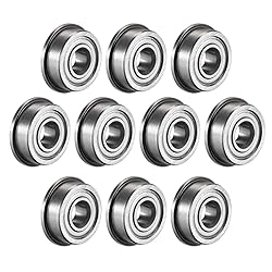 uxcell F605ZZ Flanged Ball Bearing 5x14x5mm Double