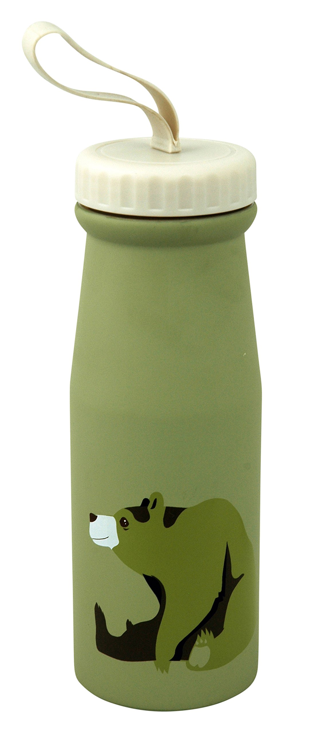 Capventure Flask Brown Bear, Green