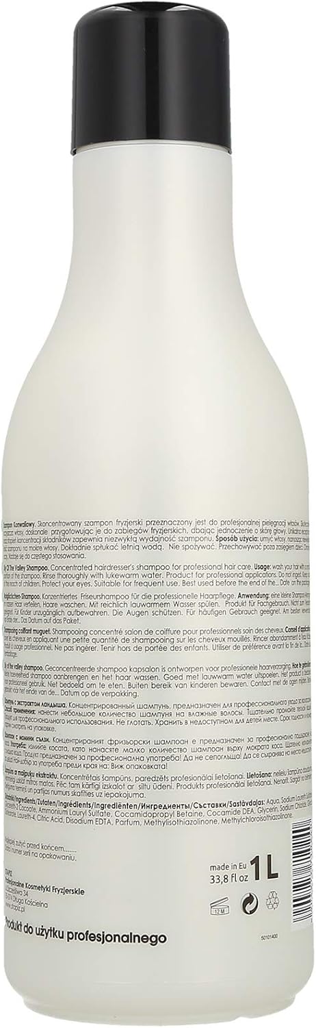 Stapiz Professional Lily of the Valley Shampoo - 1 Litre with Pump, weiß, 1 l (Pack of 1) - Image 3