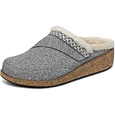 Orthofeet Women's Orthopedic Clara Slippers for Plantar Fasciitis Relief