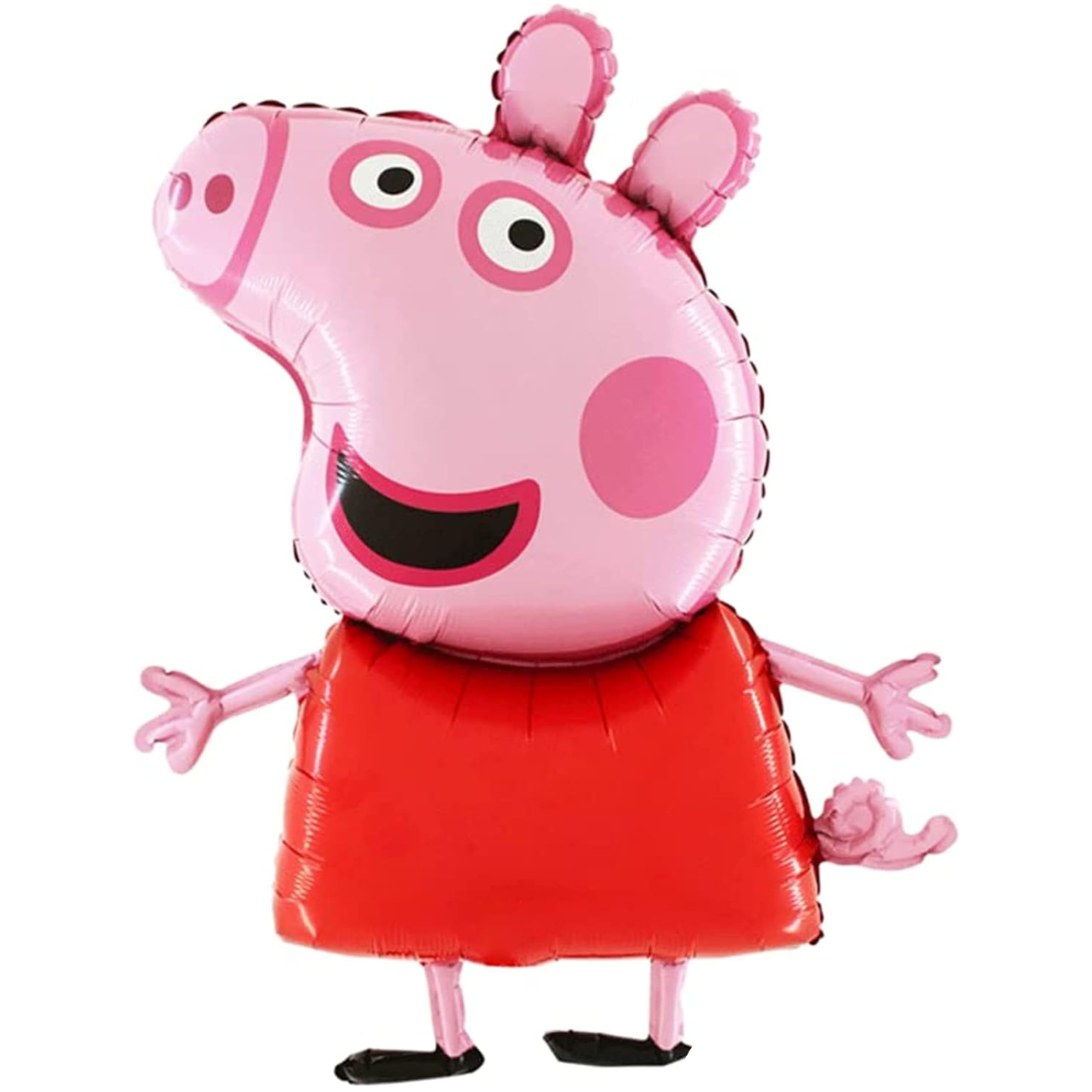 37 Inch Giant Jumbo Size Peppa Pig Characters -Peppa Or George- Foil Balloon - Kids Party Balloons (Peppa Pig)