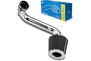 PHILTOP Cold Air Intake Kit for Civic 2001 2002 2003 2004 2005 1.7L L4 (Black)