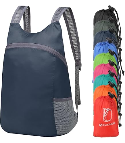 Ultra Lightweight Packable Water Resistant Backpack for Travel Camping Outdoor Hiking Daypack : Sports & Outdoors