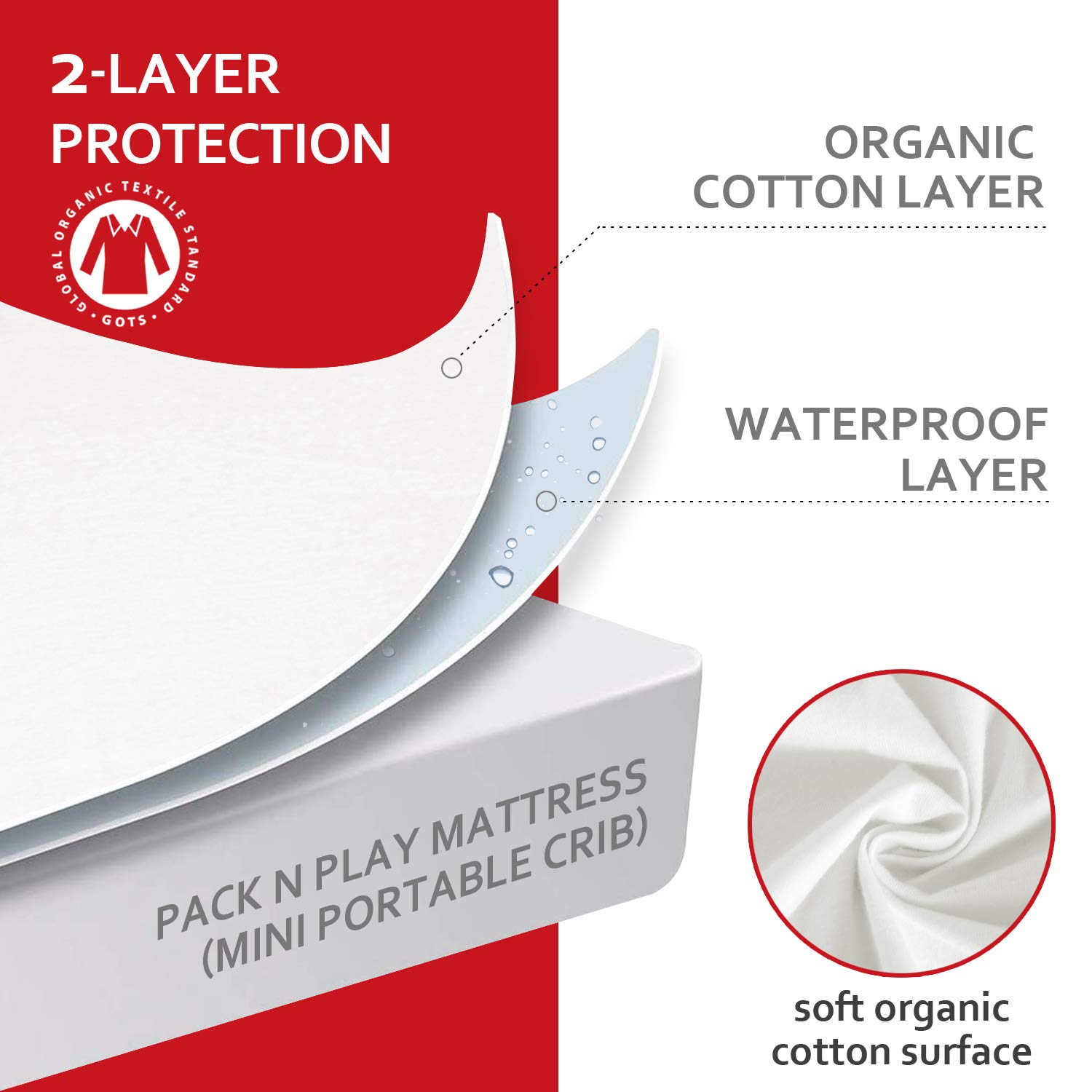 organic playard sheets