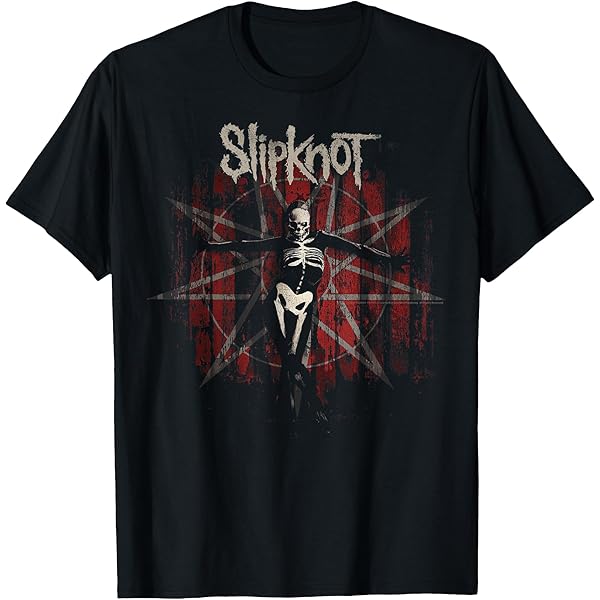 Amazon.com: Slipknot Scribble Star Logo T-Shirt : Clothing