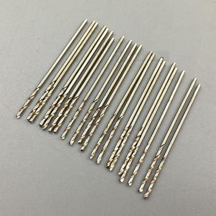 Generic 0.9mm 20pcs hss twist drill bit set GB6134 straight shank twist drills mini drill bit small drill bit set power tools